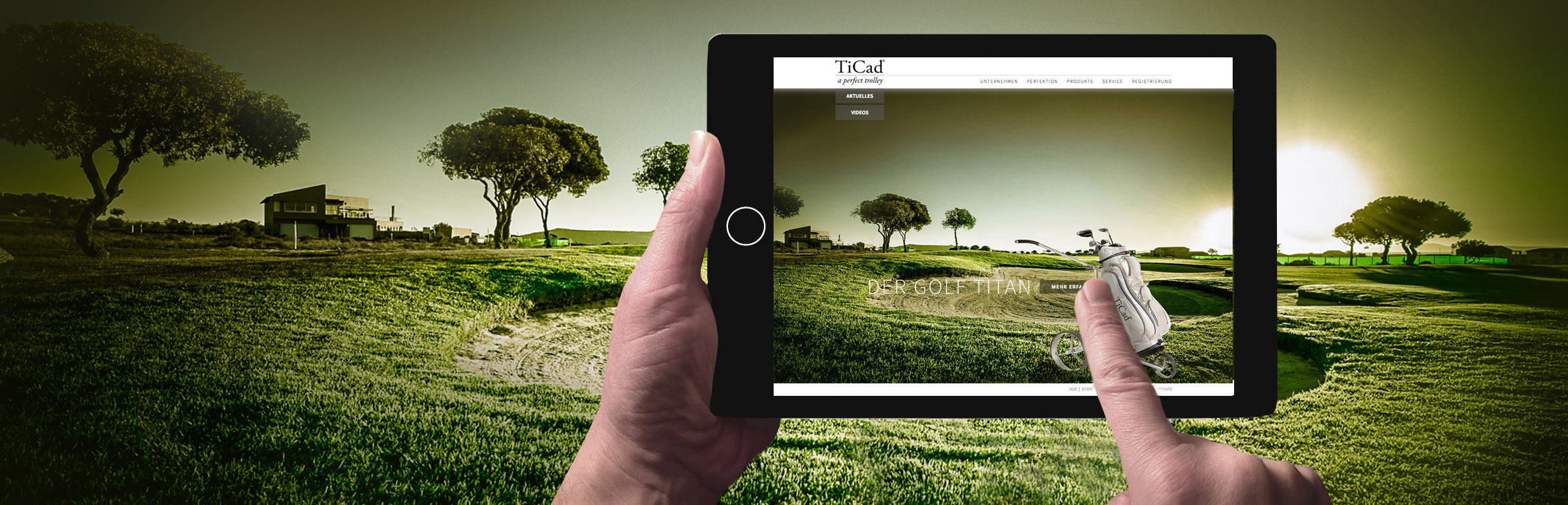 TiCad Homepage Slider Startseite Der Golf Titan